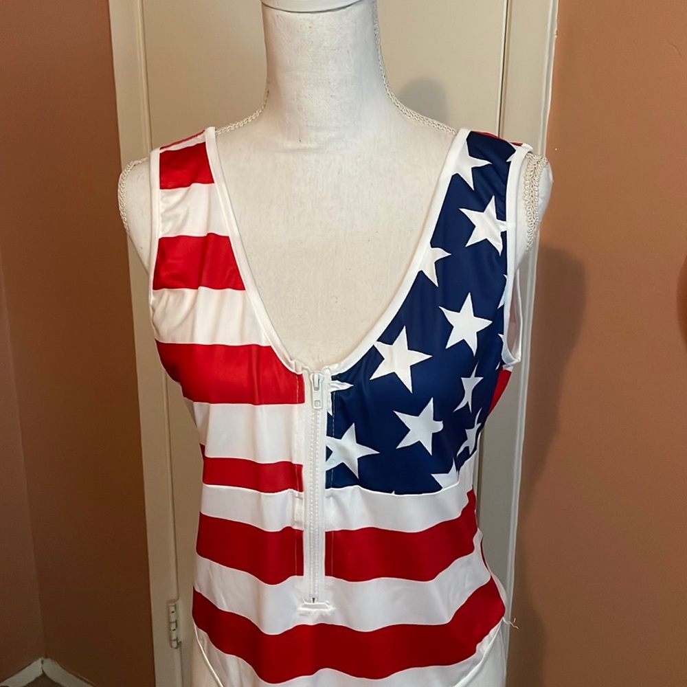 “Shein” Stars & Stripes Bodysuit!
